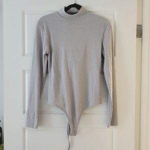 Missguided grey bodysuit